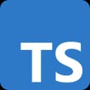 logo of typescript, a language used for web development